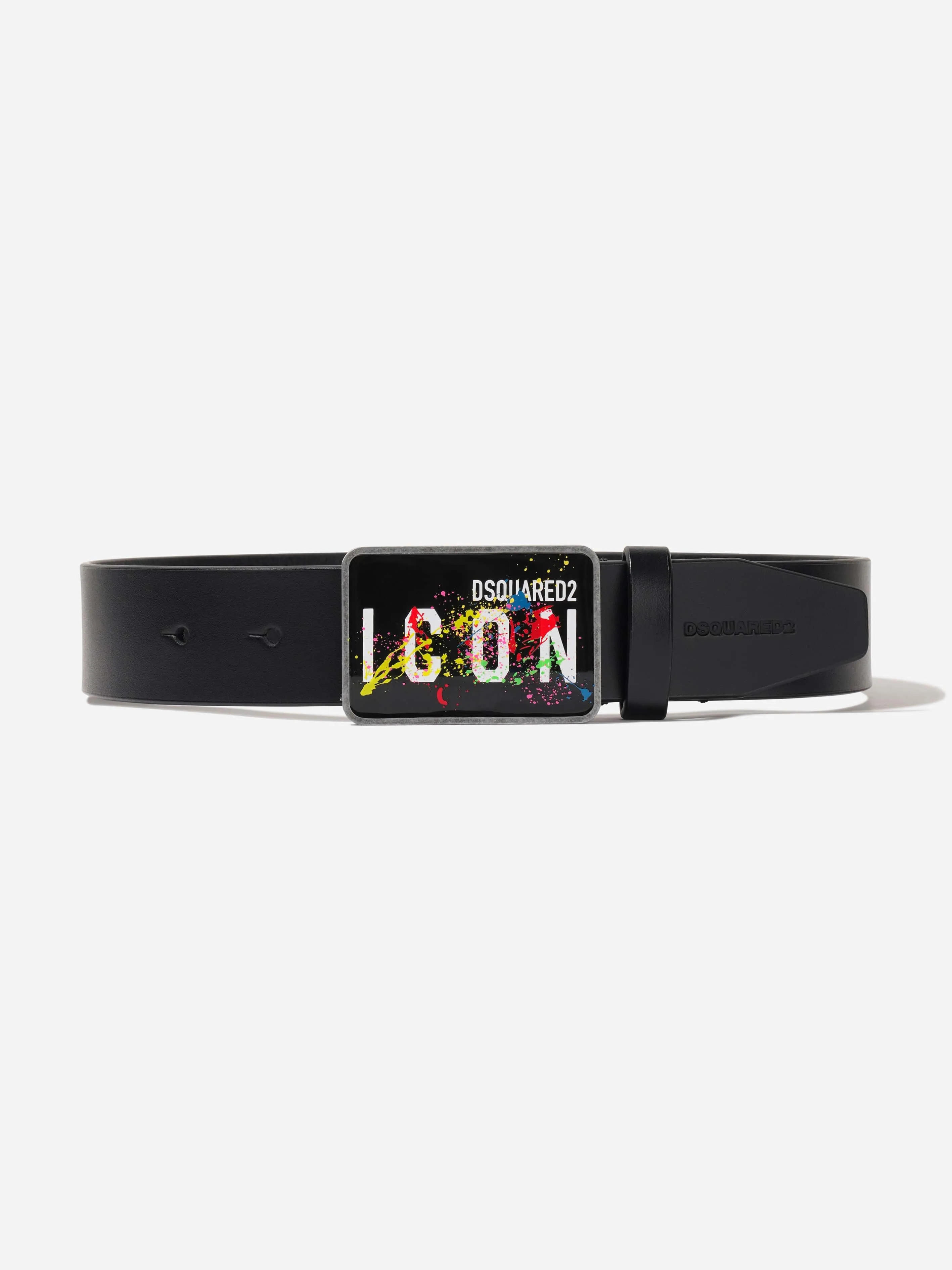 Dsquared2 Kids Paint Splatter Icon Belt