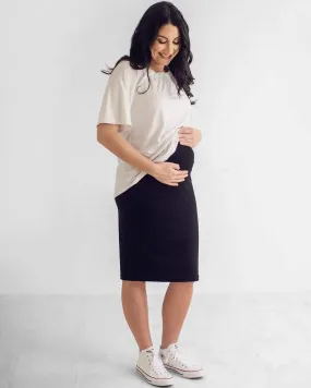 Easy Maternity Pencil Skirt