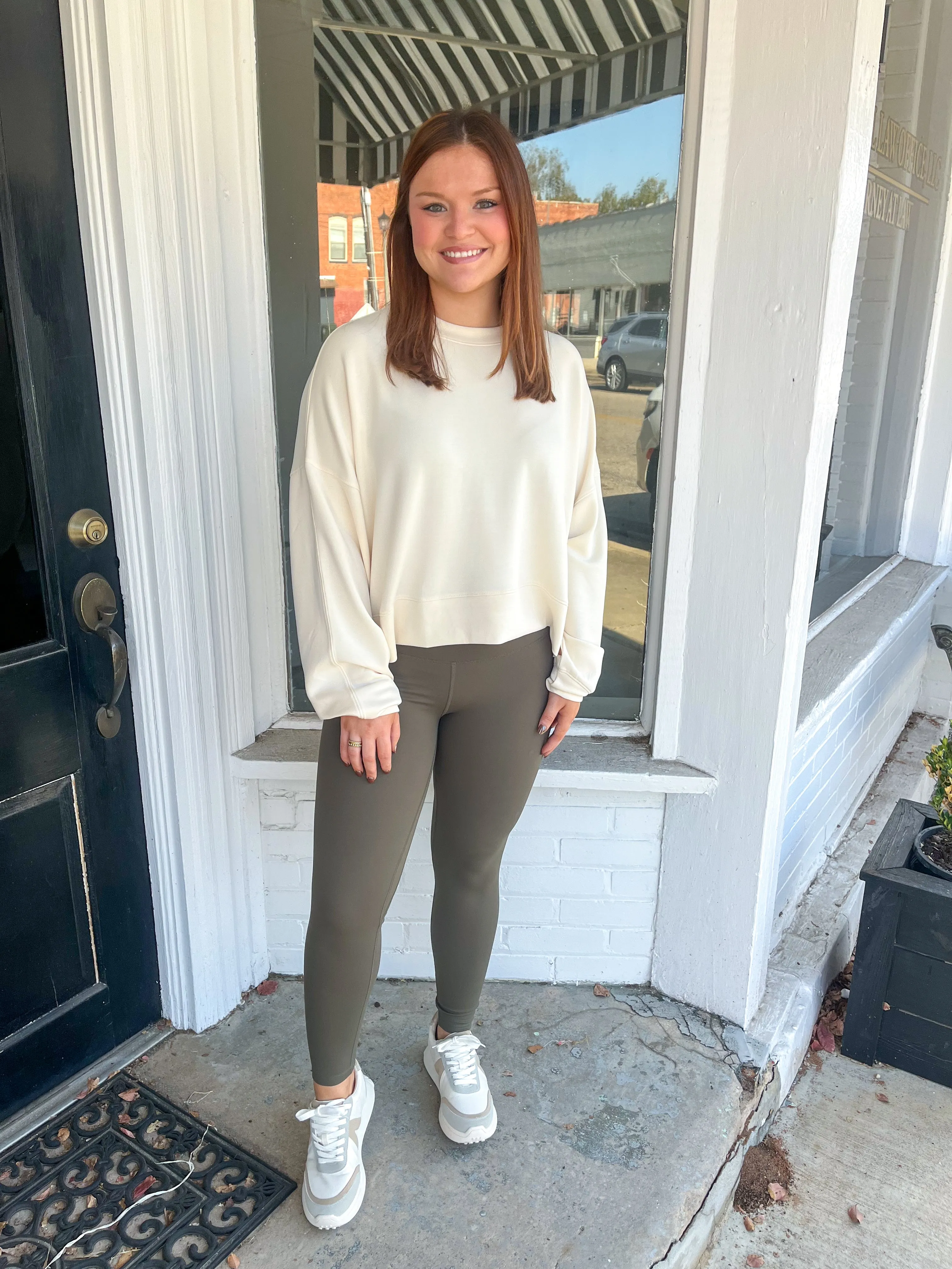 Ellie Leggings in Olive