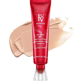 FV Waterproof Liquid Foundation with Matte Finish, Lightweight, Oil-Free