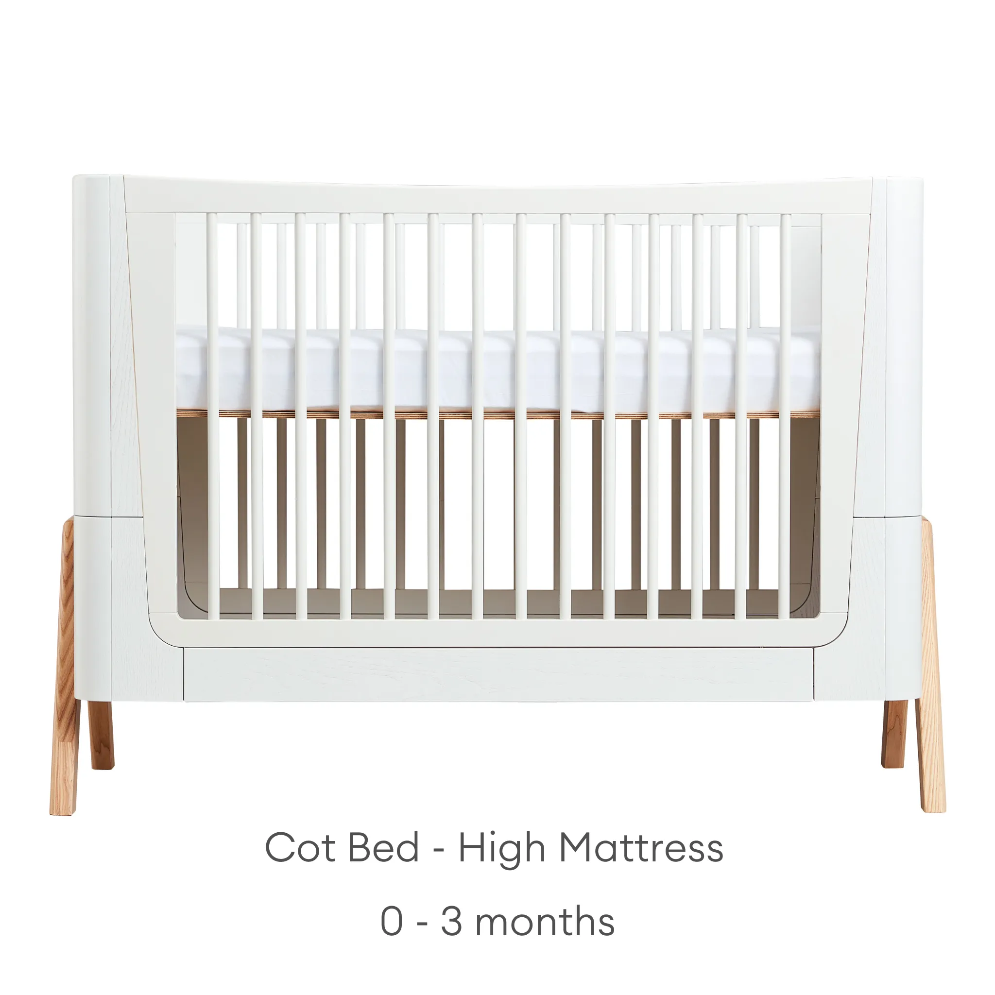 Gaia Baby | Hera Cot Bed, Dresser, Changer & Wardrobe Bundle