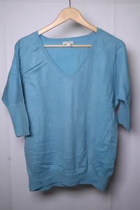 Gap Blue Winter Blouse (Medium)