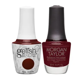 Gelish & Morgan Taylor Combo - Reddy To Jingle