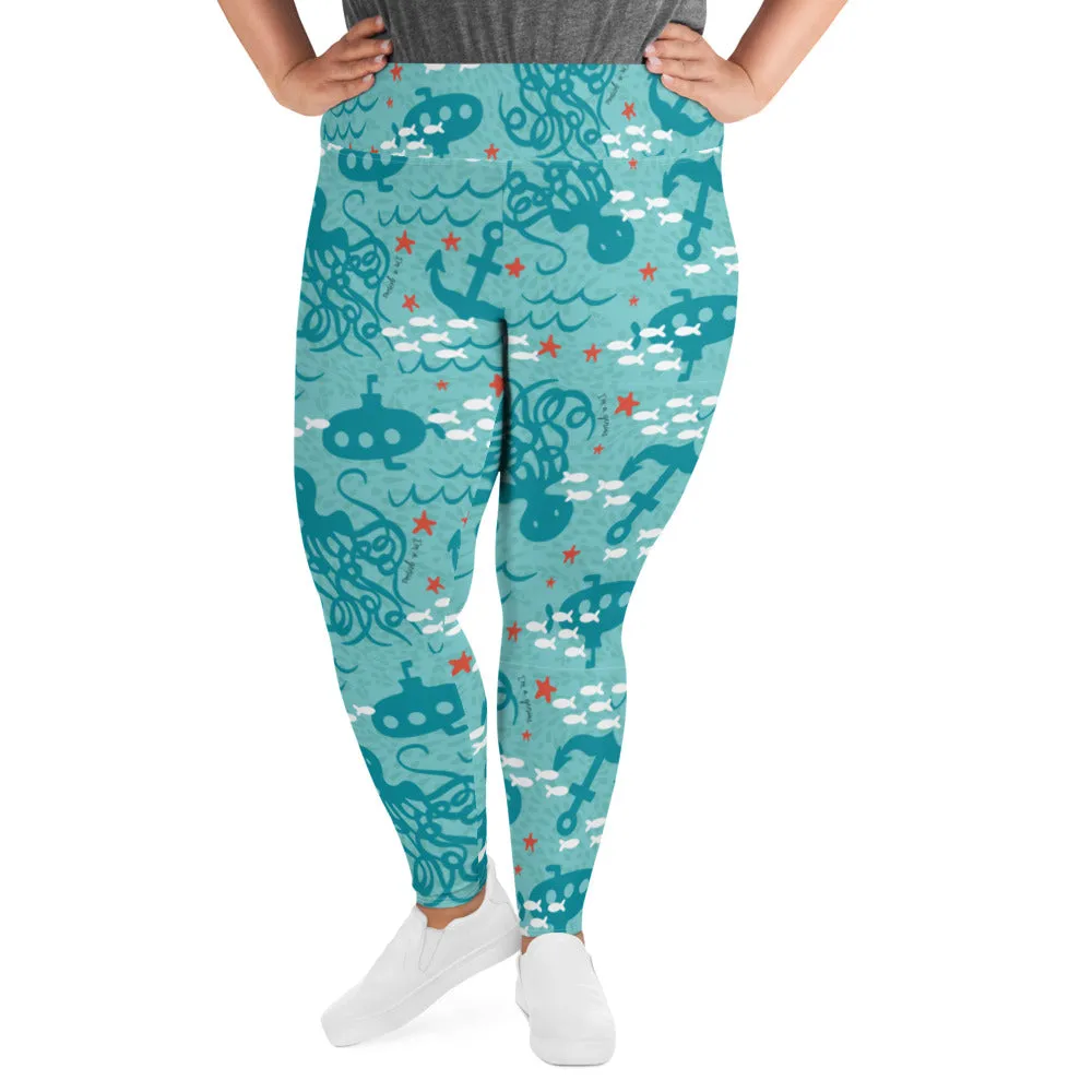 Genius Series Adult Plus Size Leggings - Jules