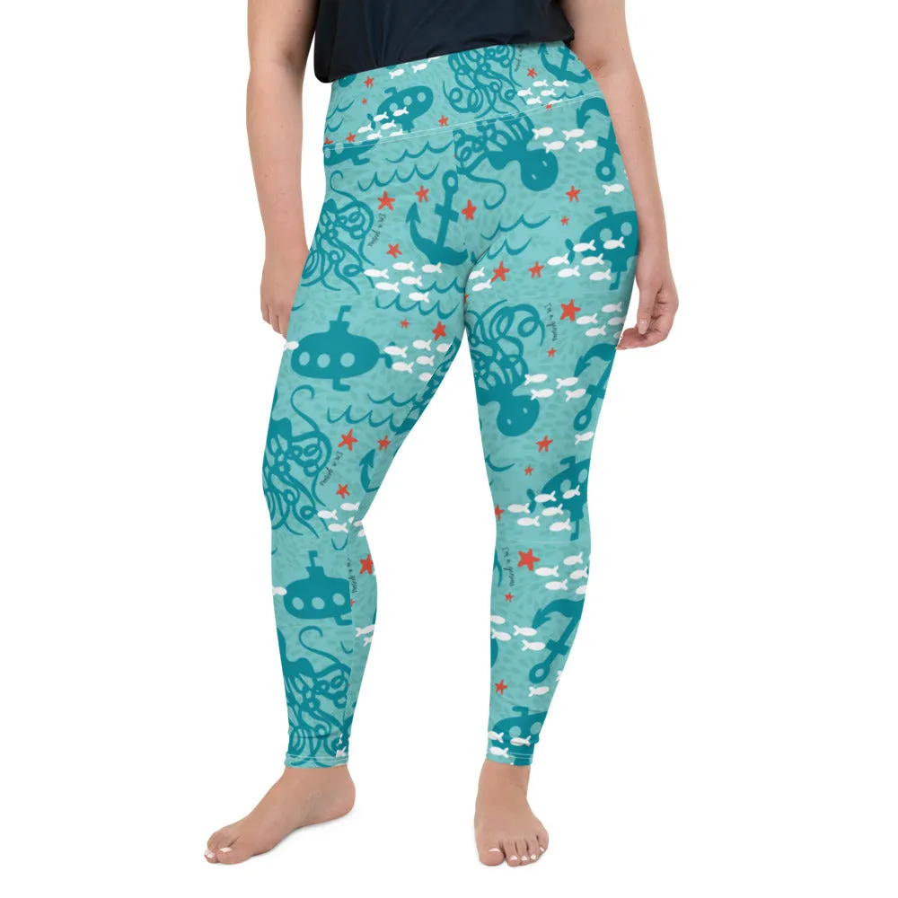 Genius Series Adult Plus Size Leggings - Jules