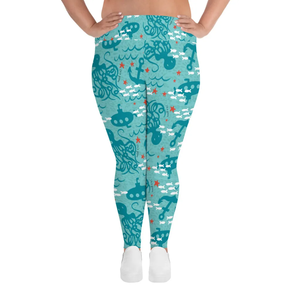 Genius Series Adult Plus Size Leggings - Jules