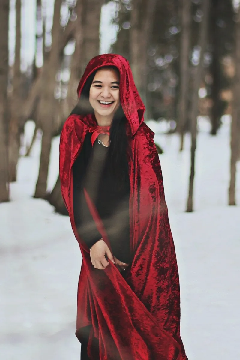 Great Pretenders Little Red Riding Hood Cape - Adult Size