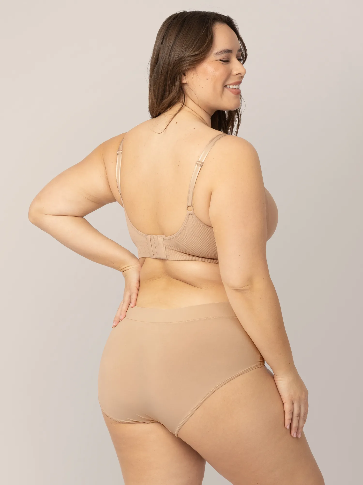 Grow with Me™ Maternity & Postpartum Brief | Beige