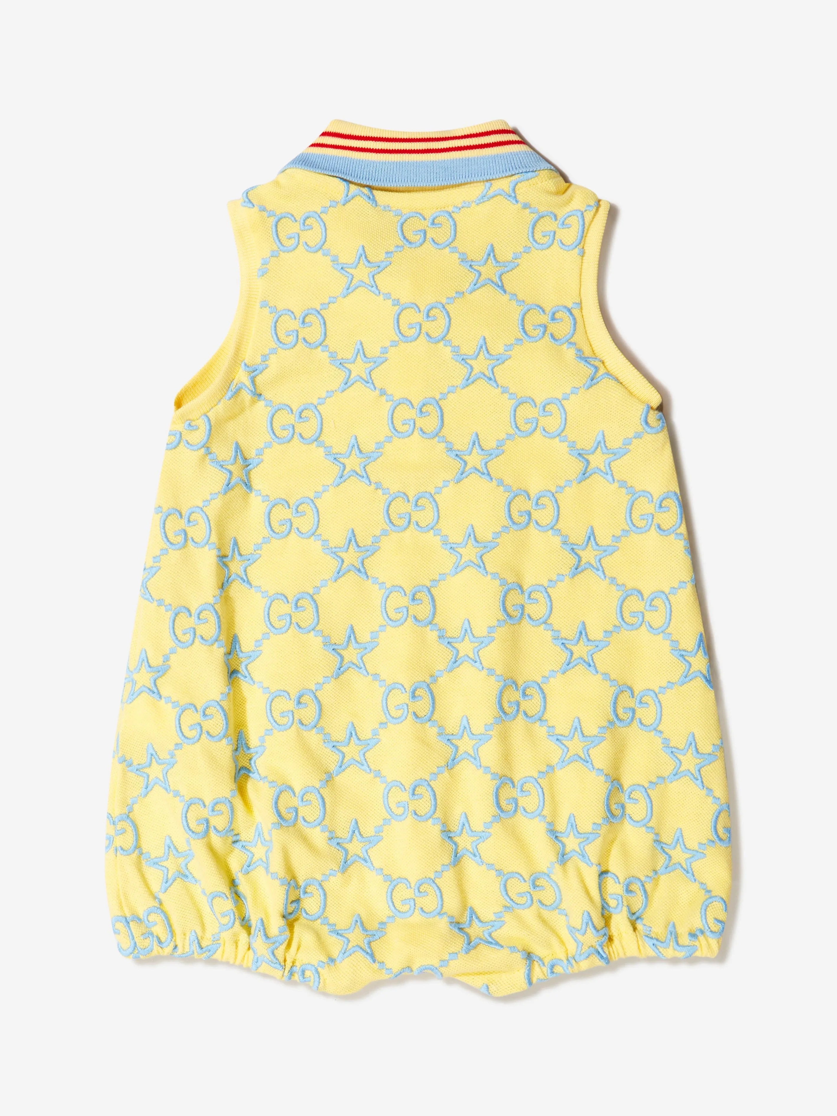 Gucci Baby Unisex Cotton Sleeveless Romper