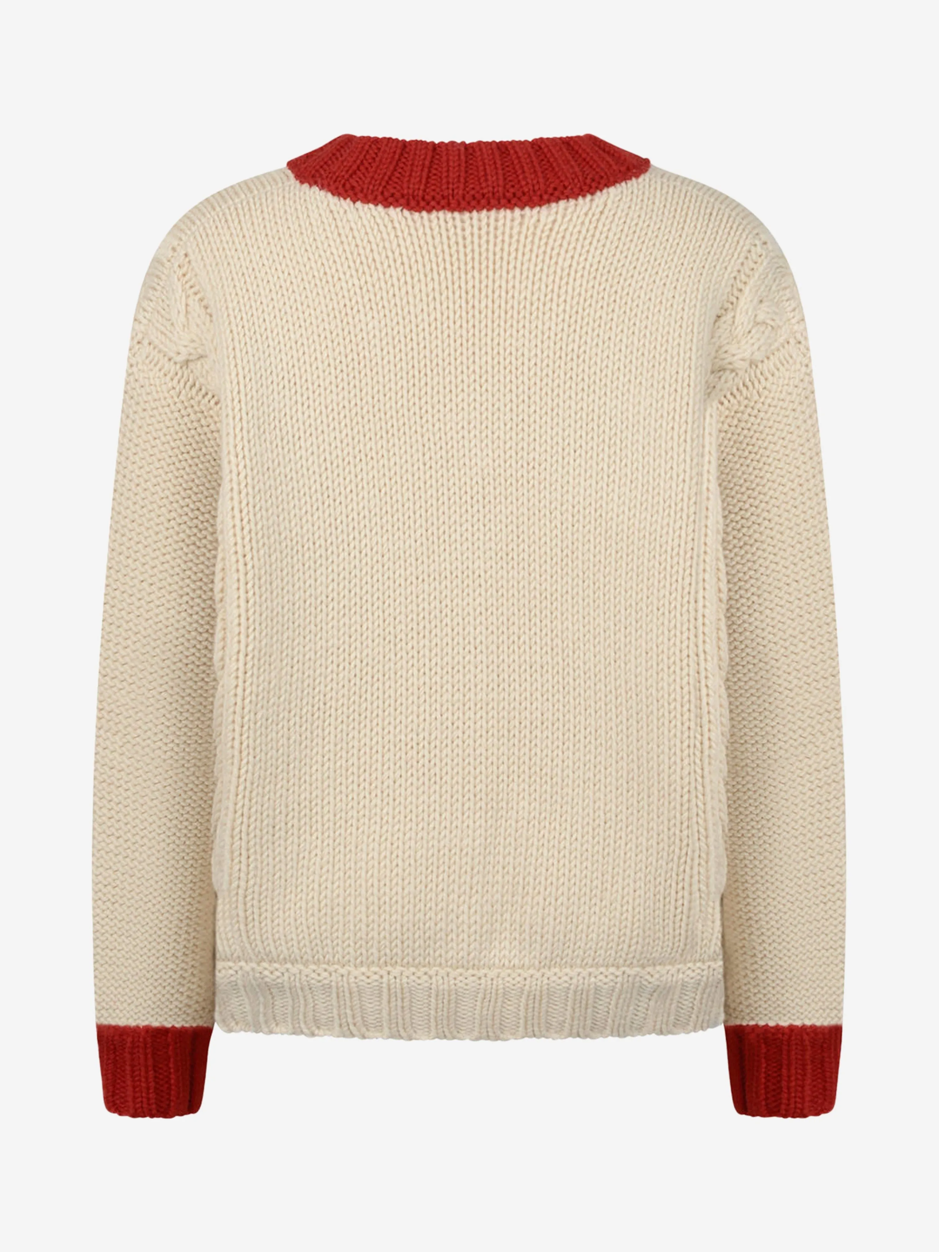 GUCCI Girls wool knitted cardigan