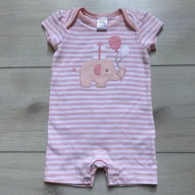 Gymboree Elephant Birthday Romper