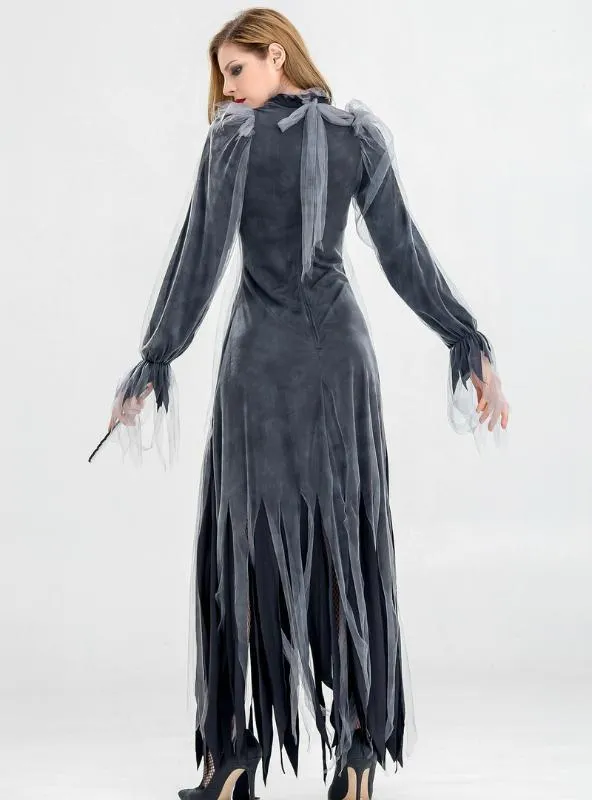 Halloween Funeral Ghosts Bride Costumes Vampire Demon