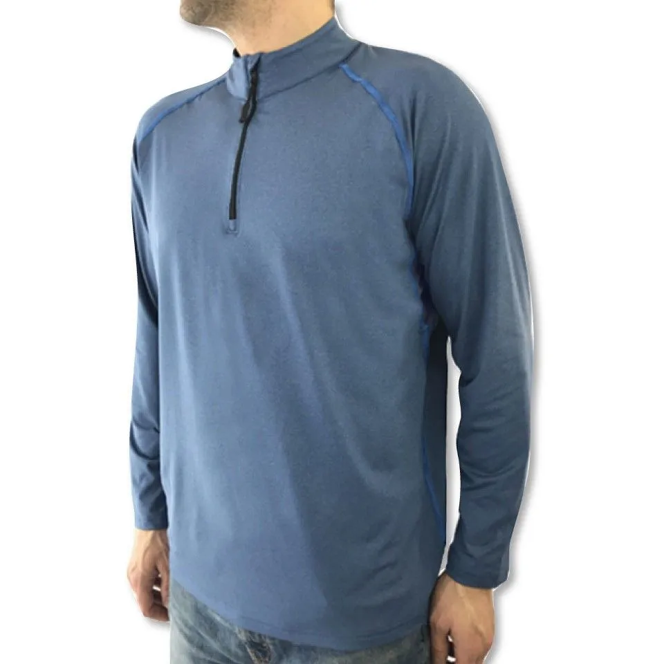 Hypertech Bamboo Long Sleeve ¼ Zip Shirt