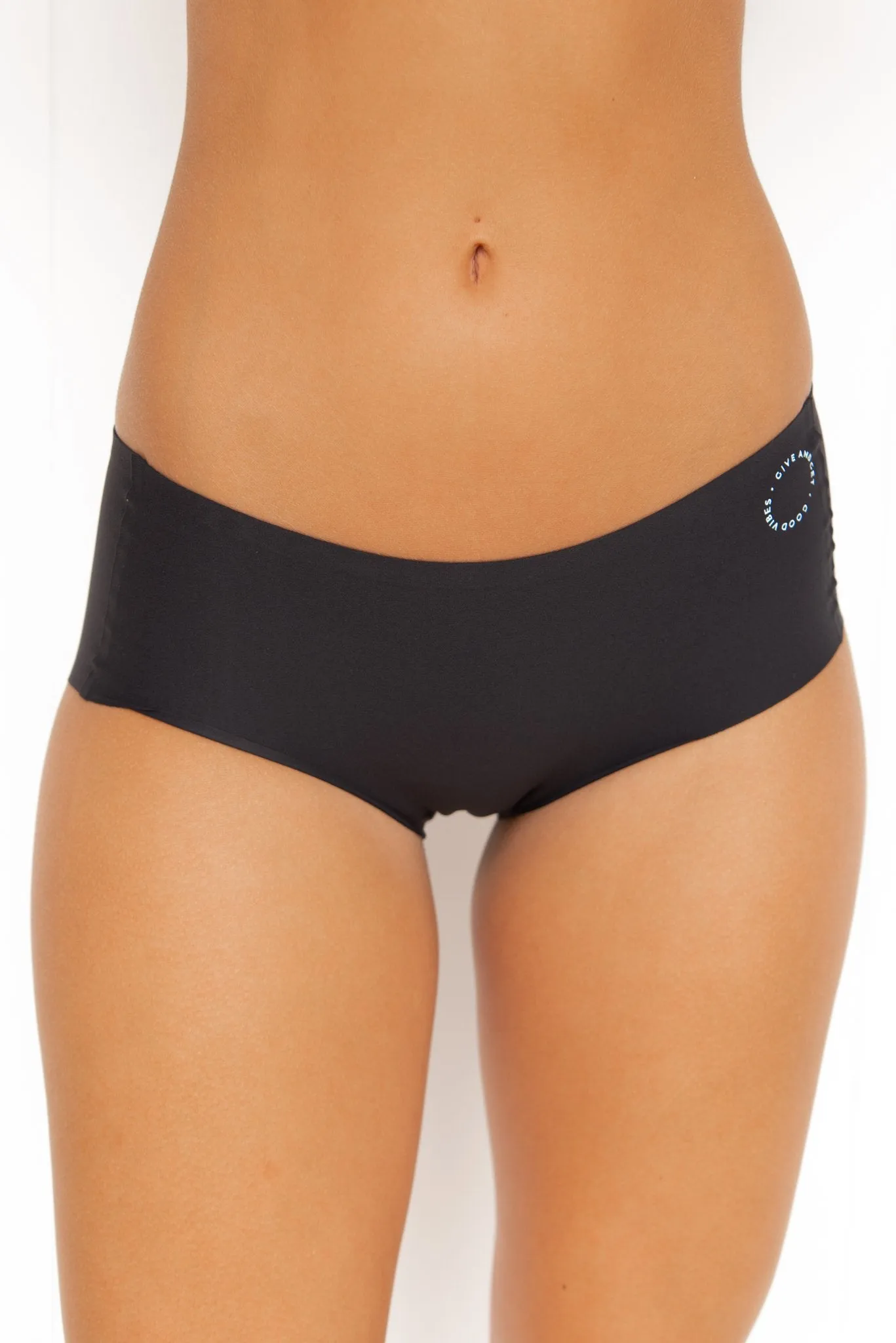 Invisible Active Undies: Buddhi Briefs - Black