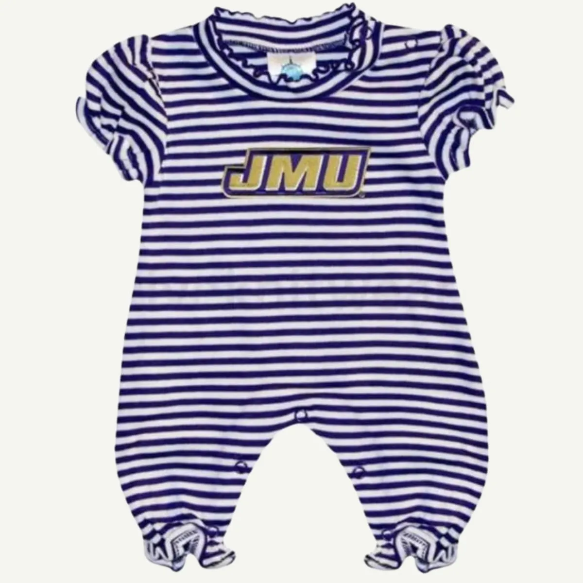 JMU Puff Sleeve Romper