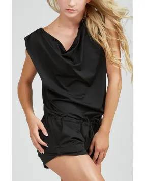 Jo Jax Olympia Romper - Girls - Black