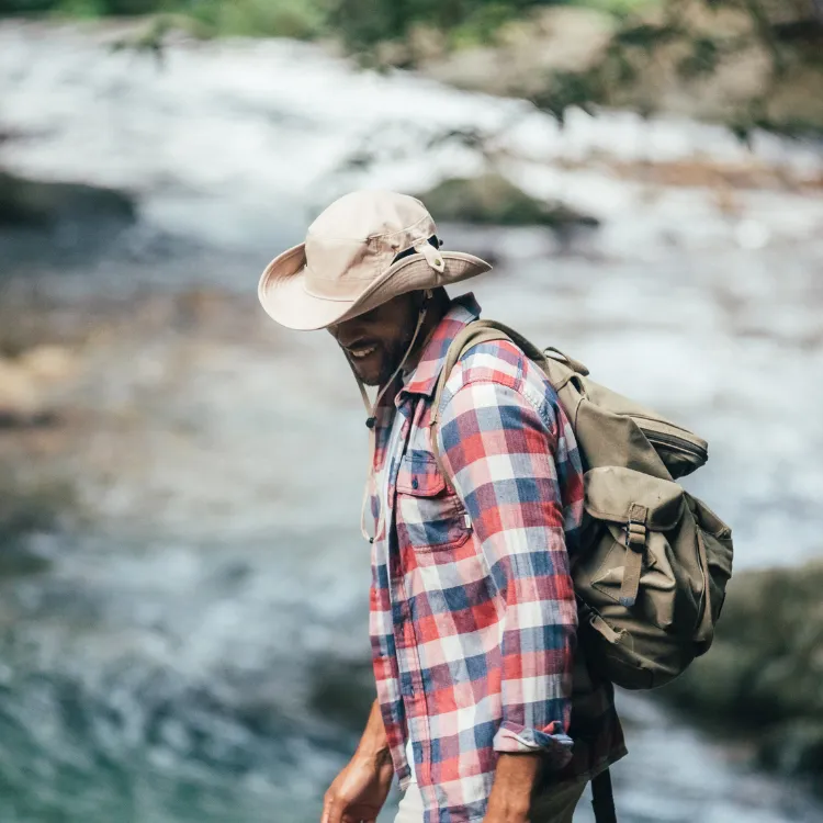 Kooringal Mens Redondo Hiker Hat - Natural