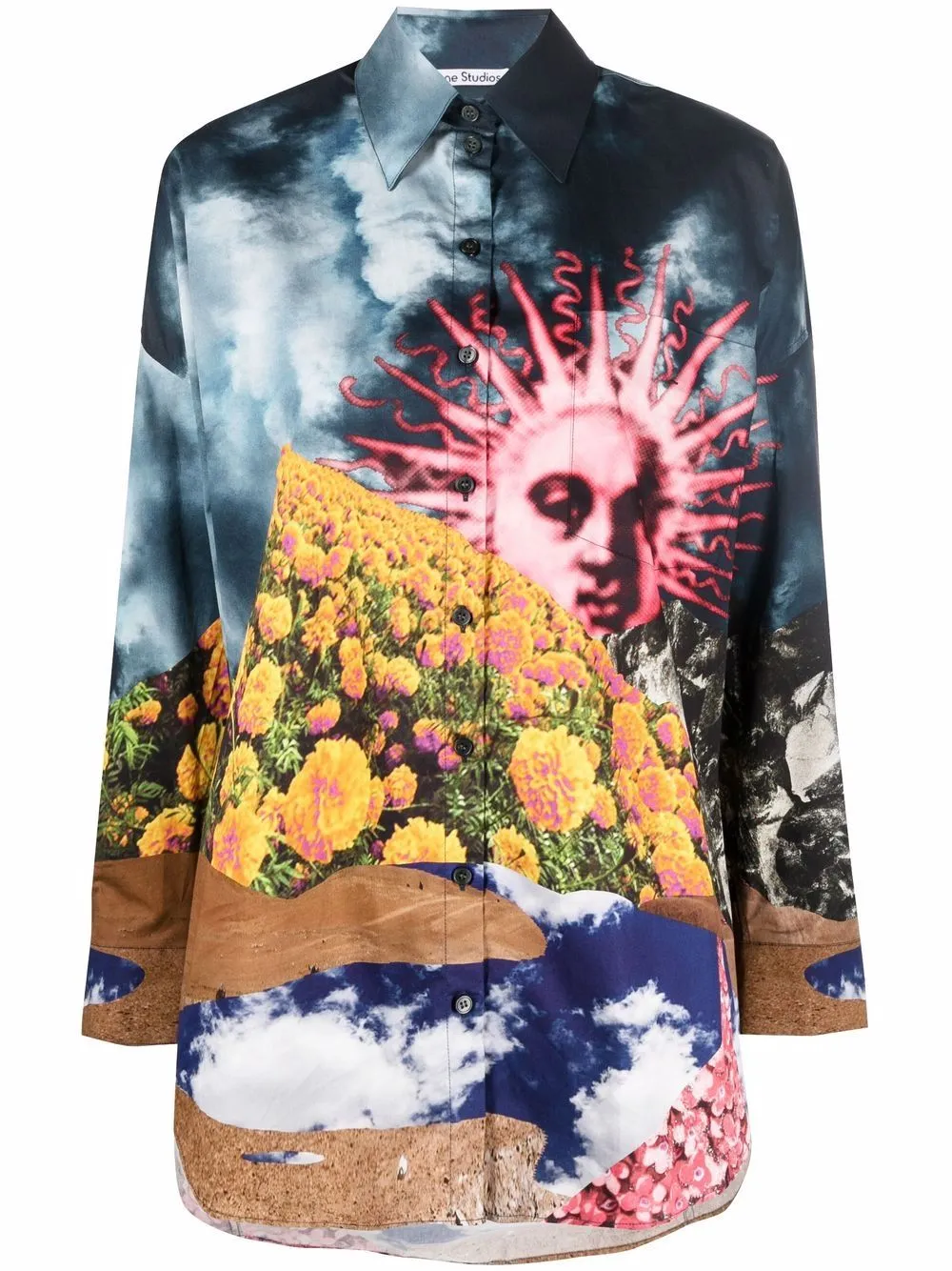 LANDSCAPE PRINT SHIRT