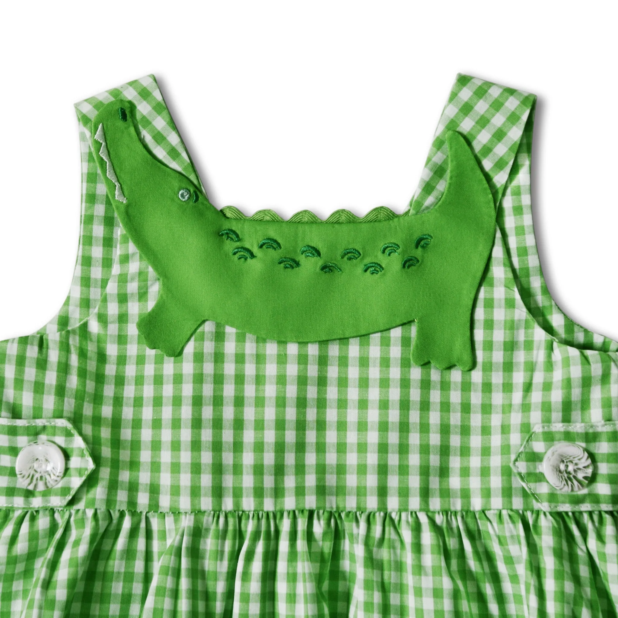 Later Gator Gingham Sundress