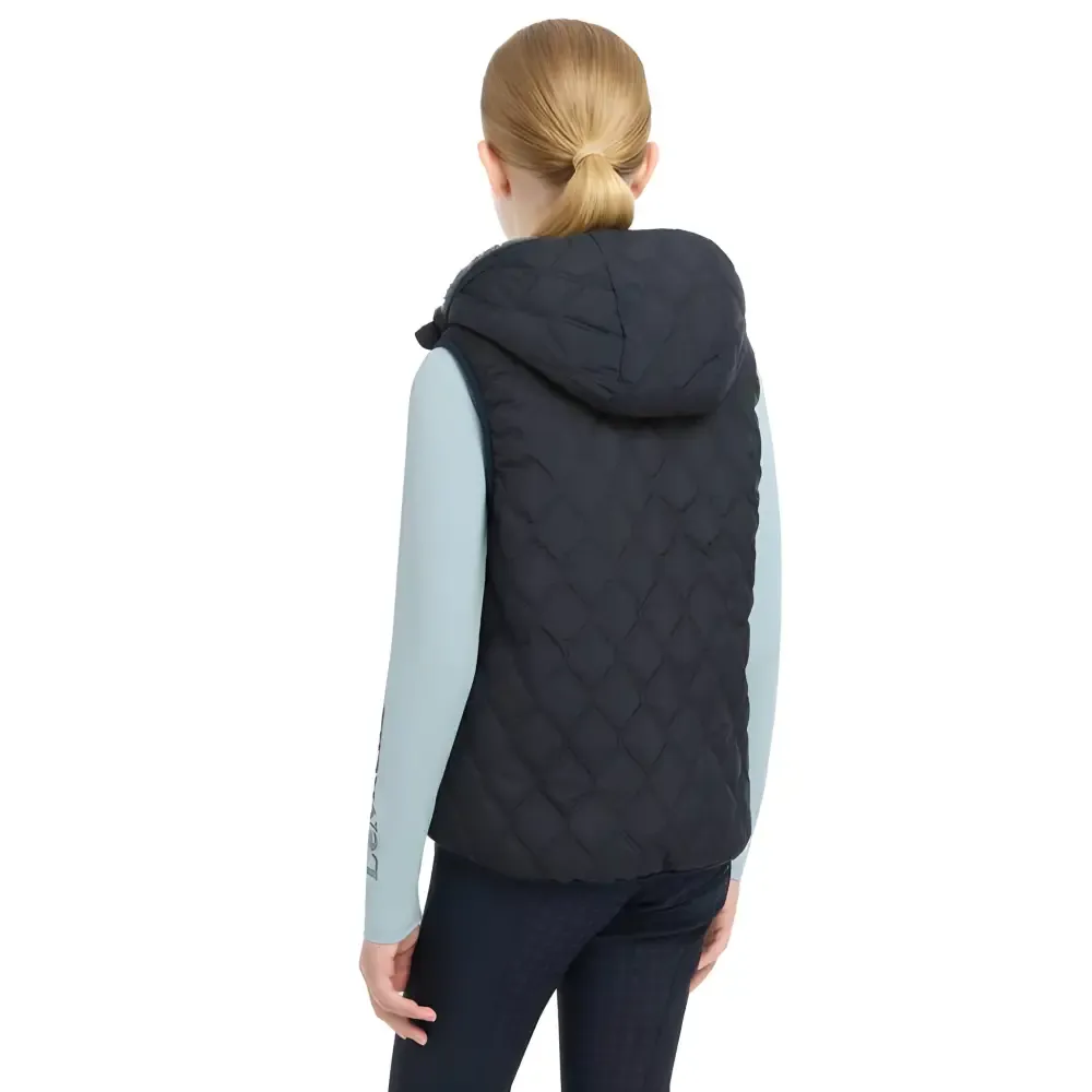 Lemieux Young Rider Eloise Reversible Winter Gilet Navy