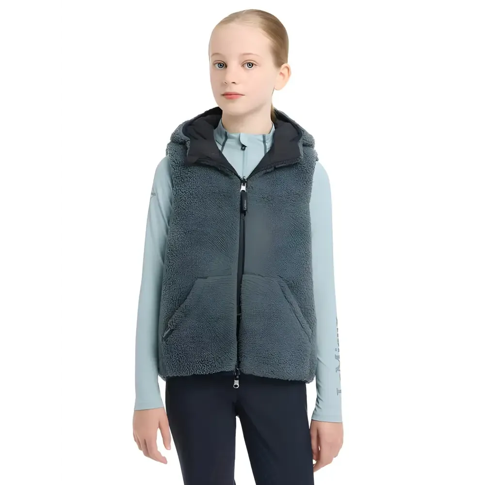 Lemieux Young Rider Eloise Reversible Winter Gilet Navy