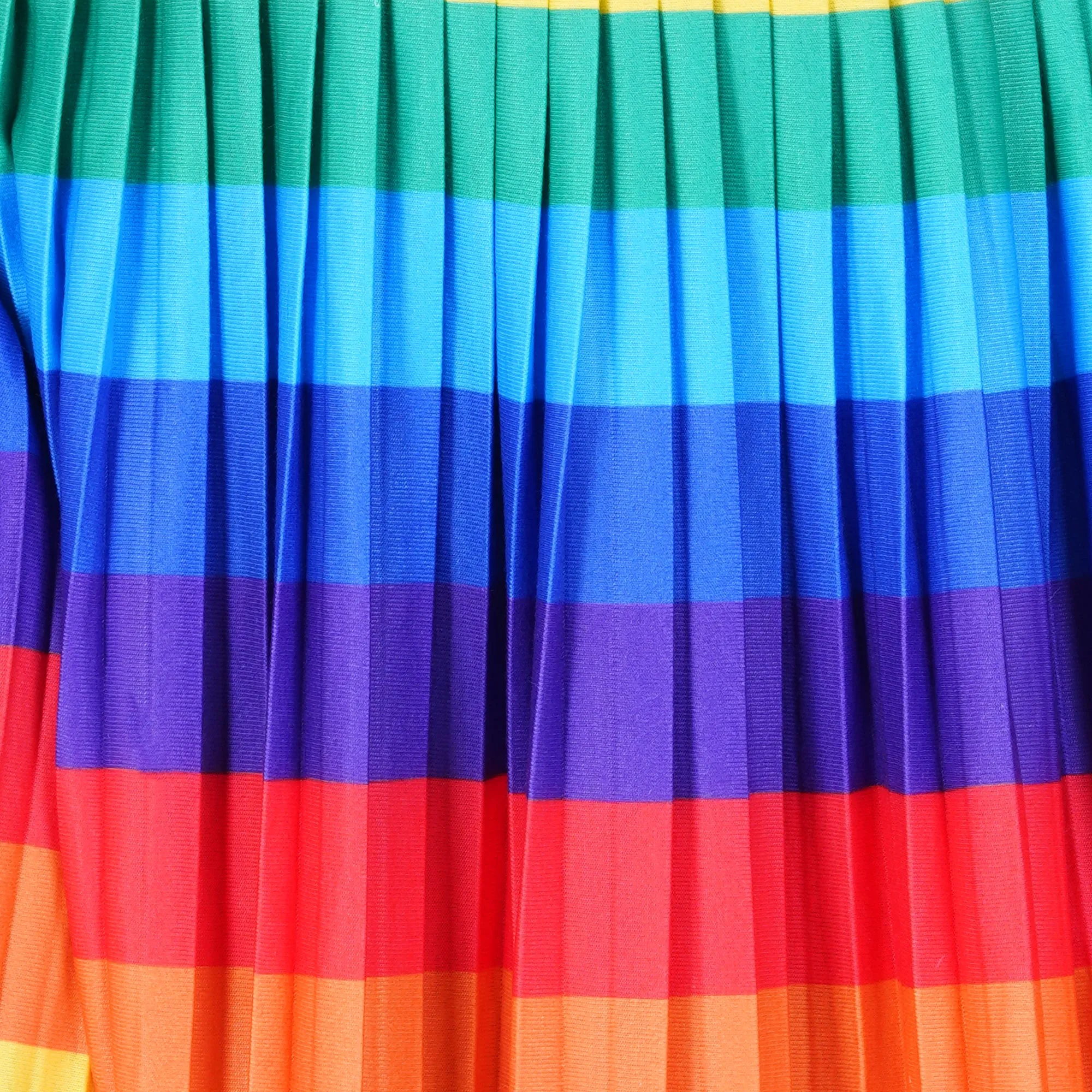 Life In Colors Rainbow Pleated Maxi Skirt [FINAL SALE]