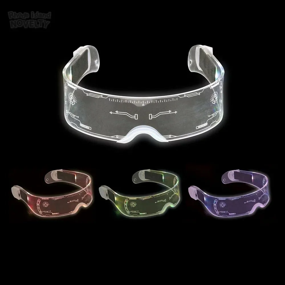 Light-Up Futuristic Novelty Eyewear (1ct)