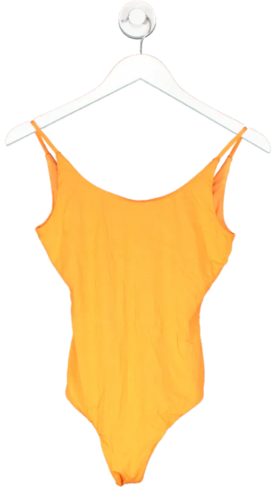 Lovers and Friends Orange Harlow Bodysuit UK XS