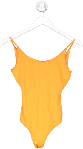 Lovers and Friends Orange Harlow Bodysuit UK XS