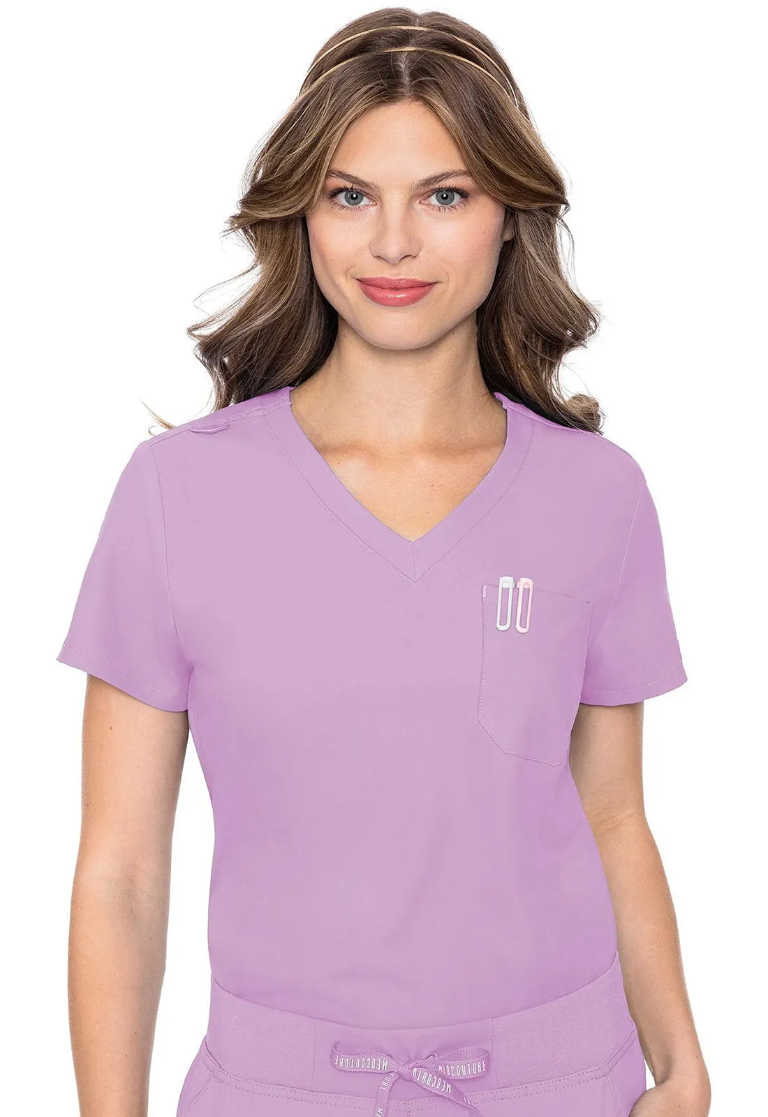 MC Insight  One Pocket Tuck-In Scrub Top MC2432