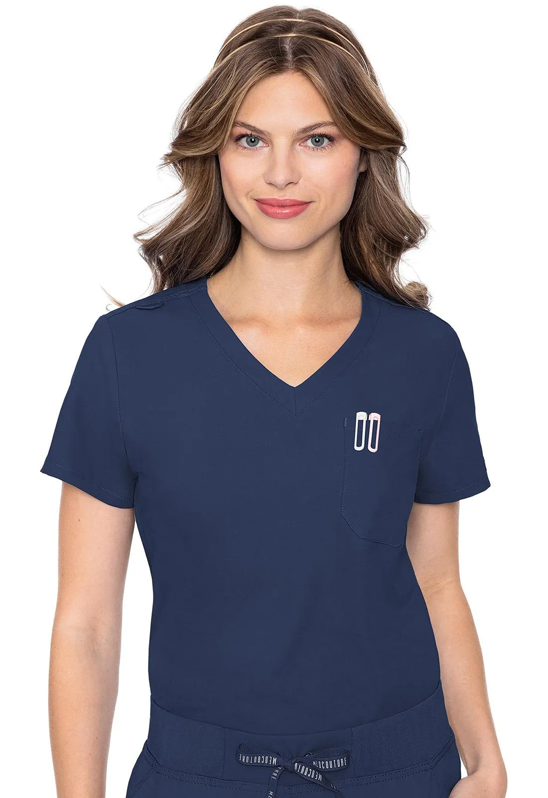 MC Insight  One Pocket Tuck-In Scrub Top MC2432