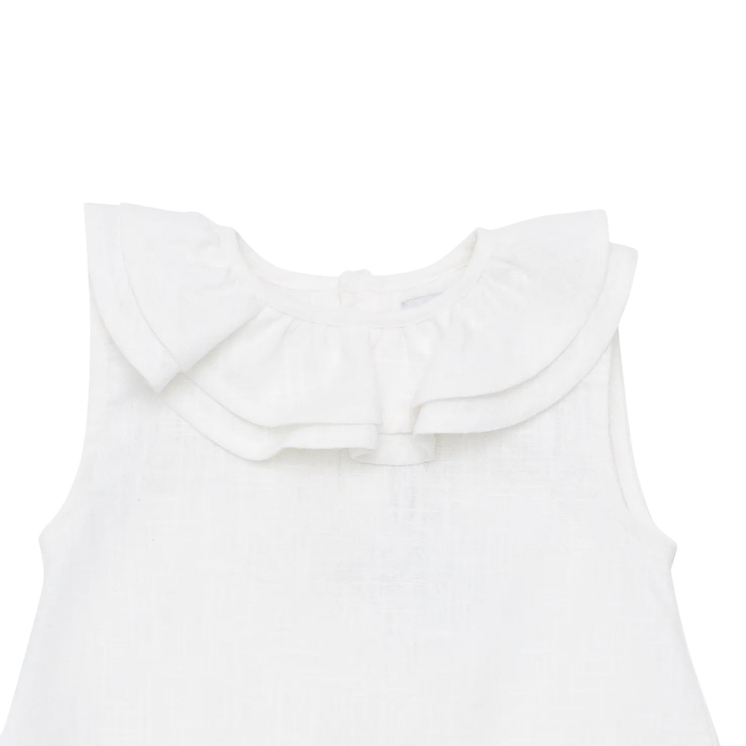 Michelle Linen Dress | Off White