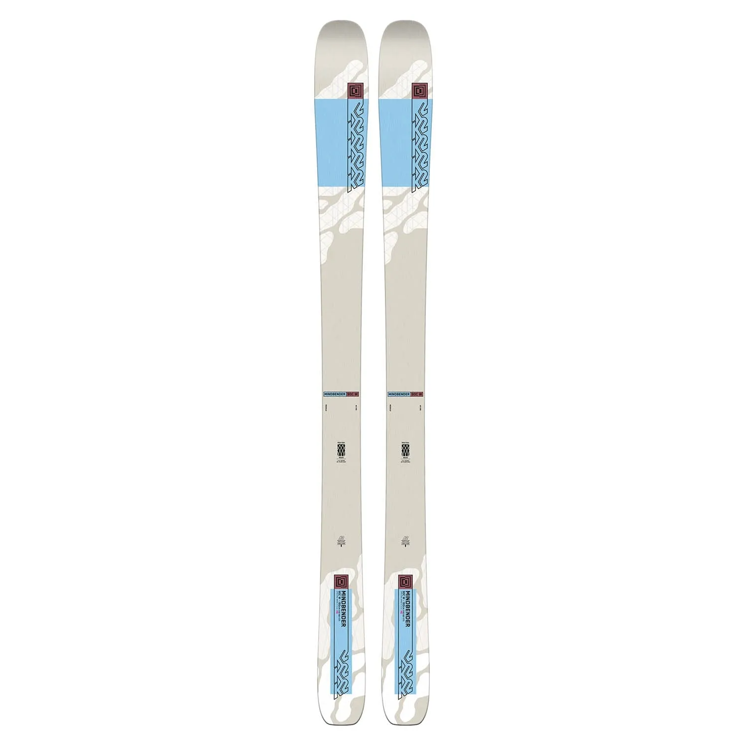 Mindbender 90C W Skis &  Squire 11 Quikclik Bindings 2024