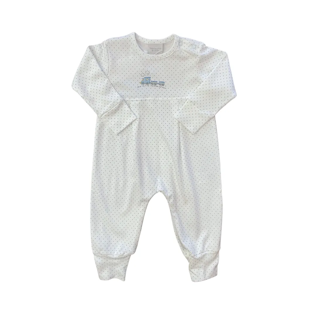 Mini Baby Train Long Romper