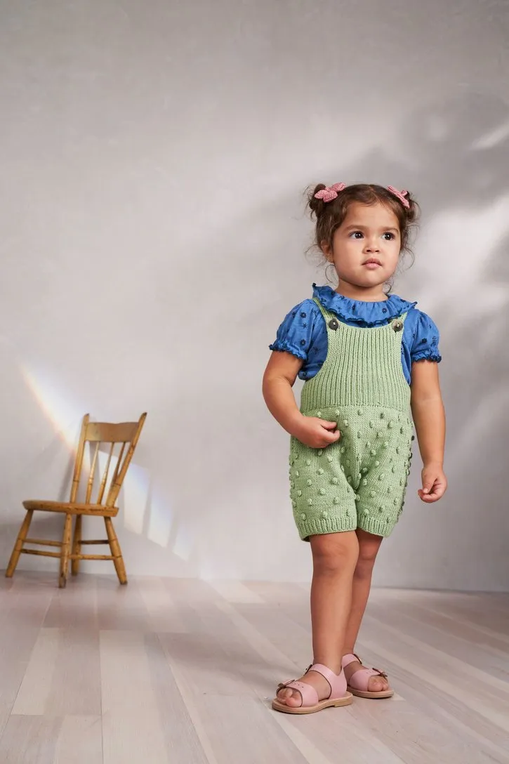 Misha & Puff Popcorn Romper - Peapod