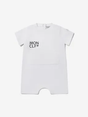 Moncler Enfant Baby Unisex Logo Romper