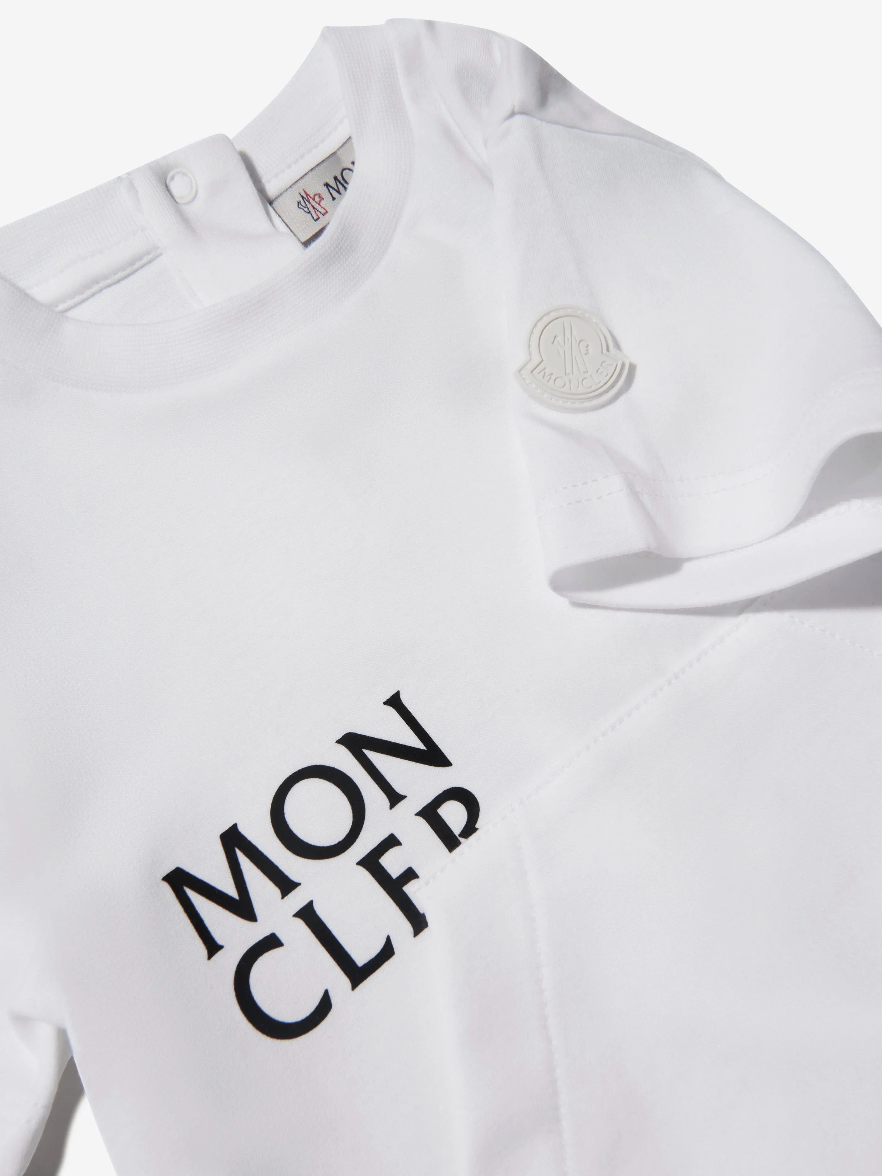 Moncler Enfant Baby Unisex Logo Romper