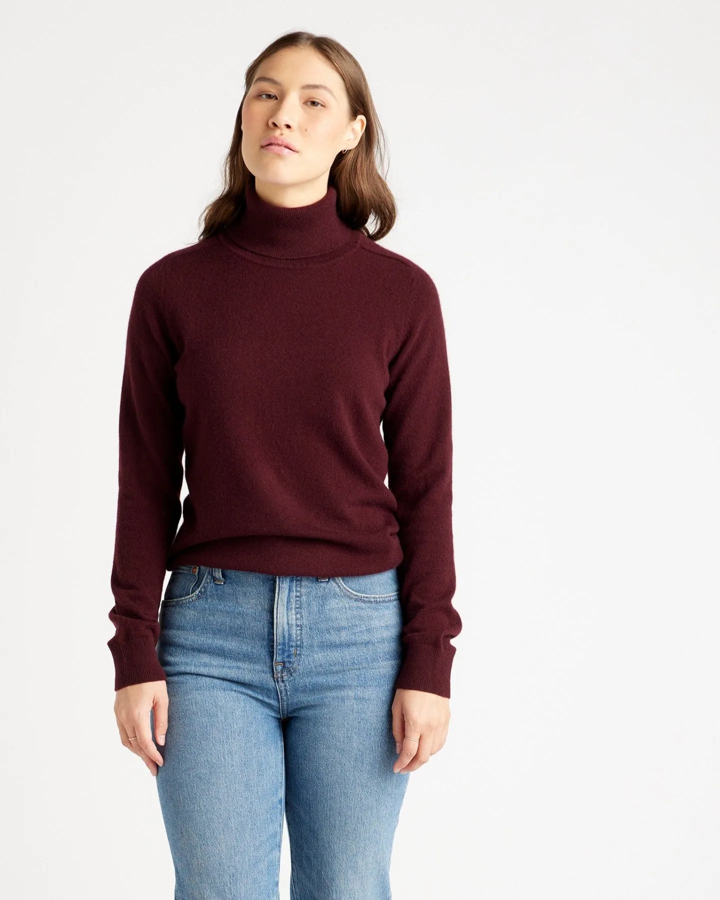 Mongolian Cashmere Turtleneck Sweater