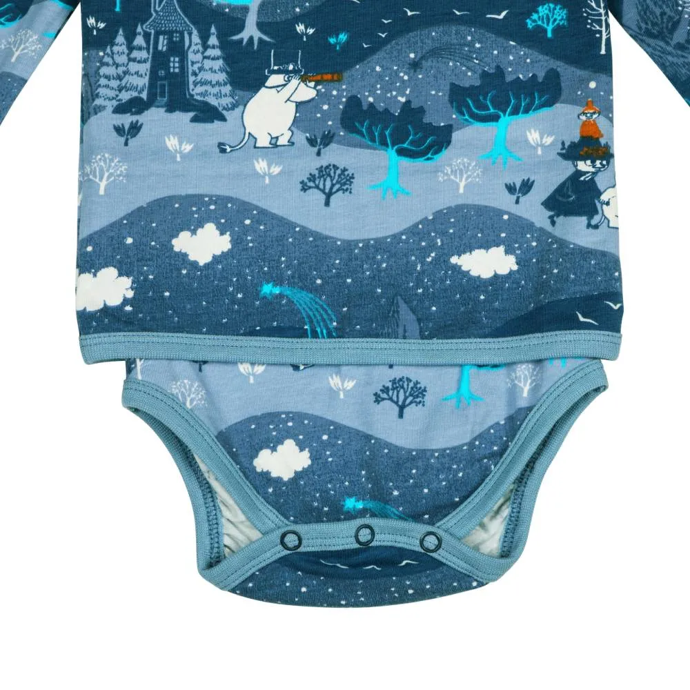 Moomin Star Sky Body Shirt Blue - Martinex