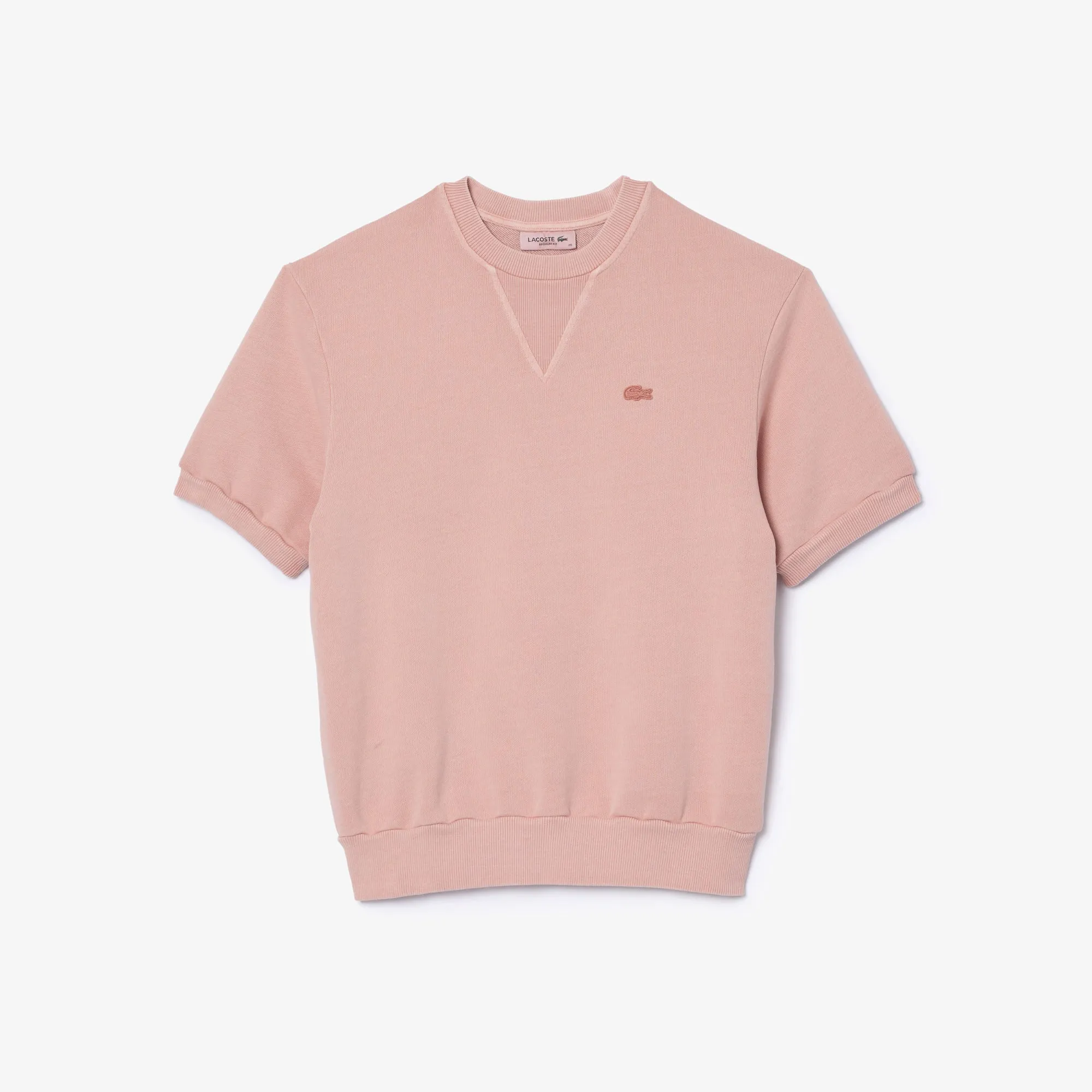 Natural Dyed Cotton Fleece T-shirt