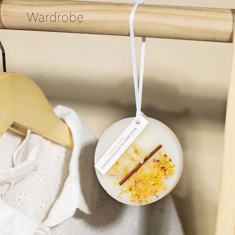 Natural Osmanthus Scented Wax Sachets - Long-Lasting Wardrobe Freshener