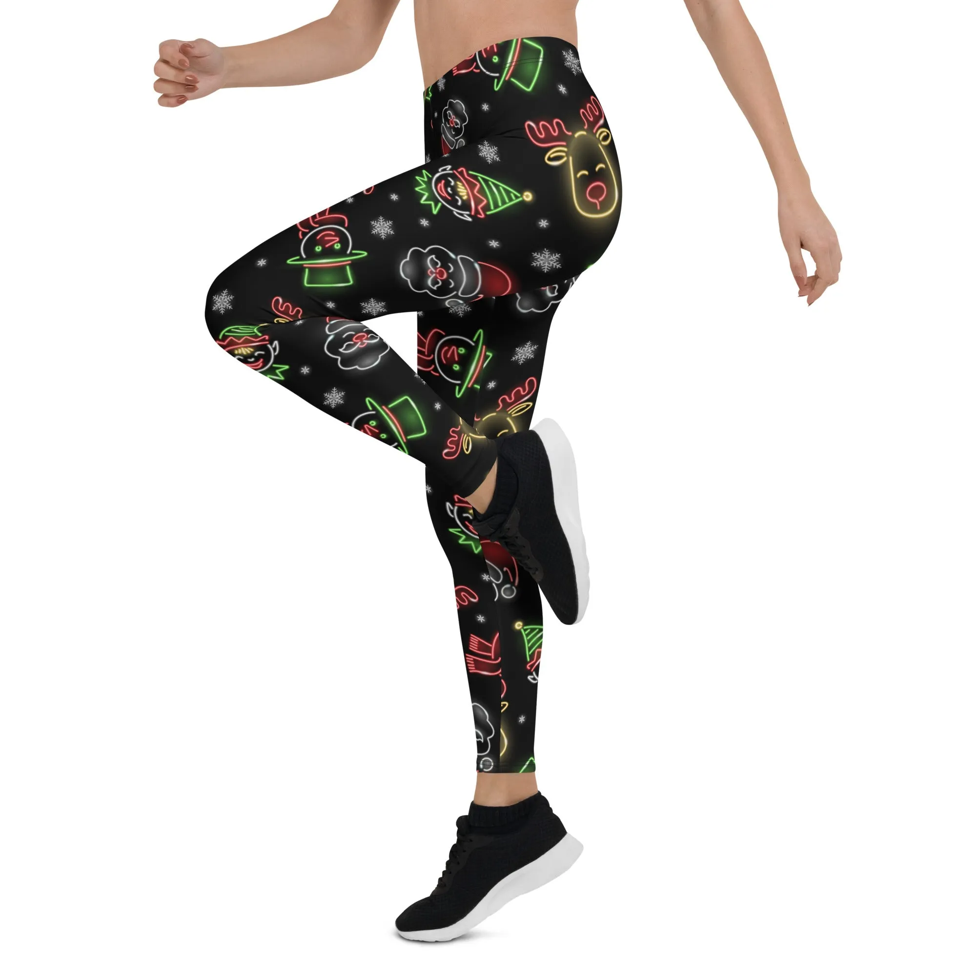 Neon Christmas Leggings