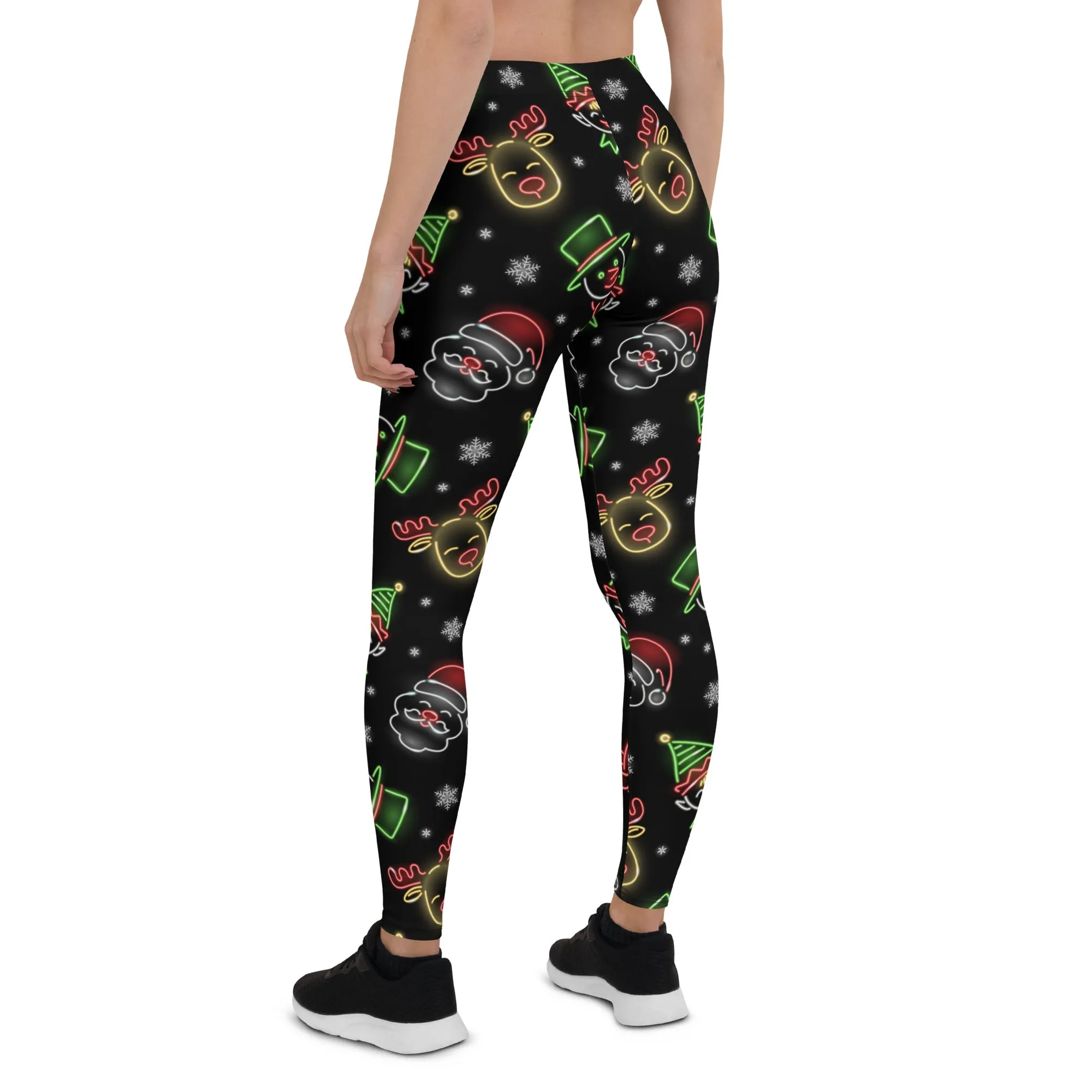 Neon Christmas Leggings