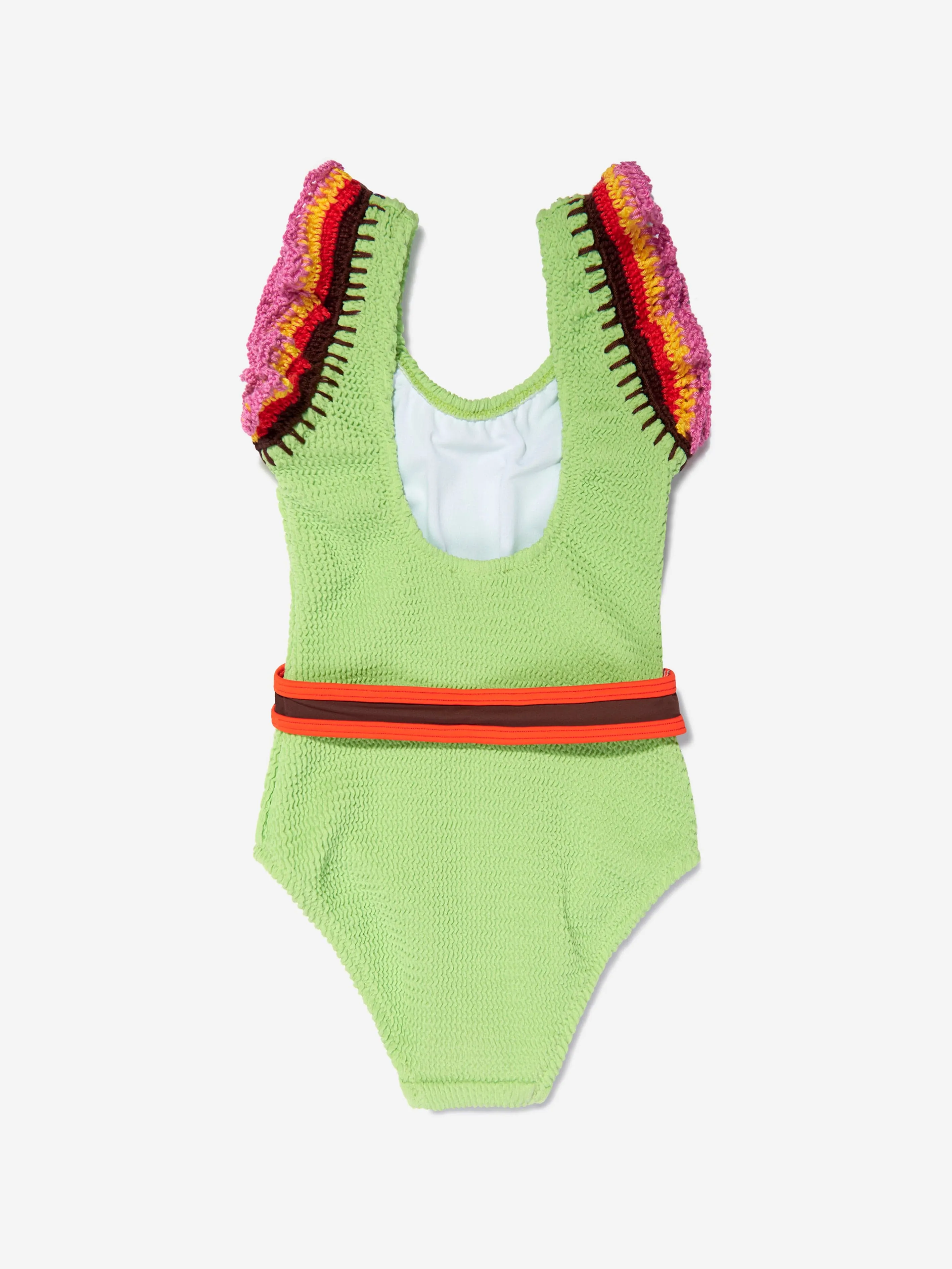 Nessi Byrd Girls Ila Swimsuit in Green