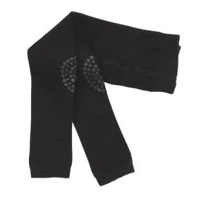 Non-slip crawling leggings with grip for babies and toddlers - Black