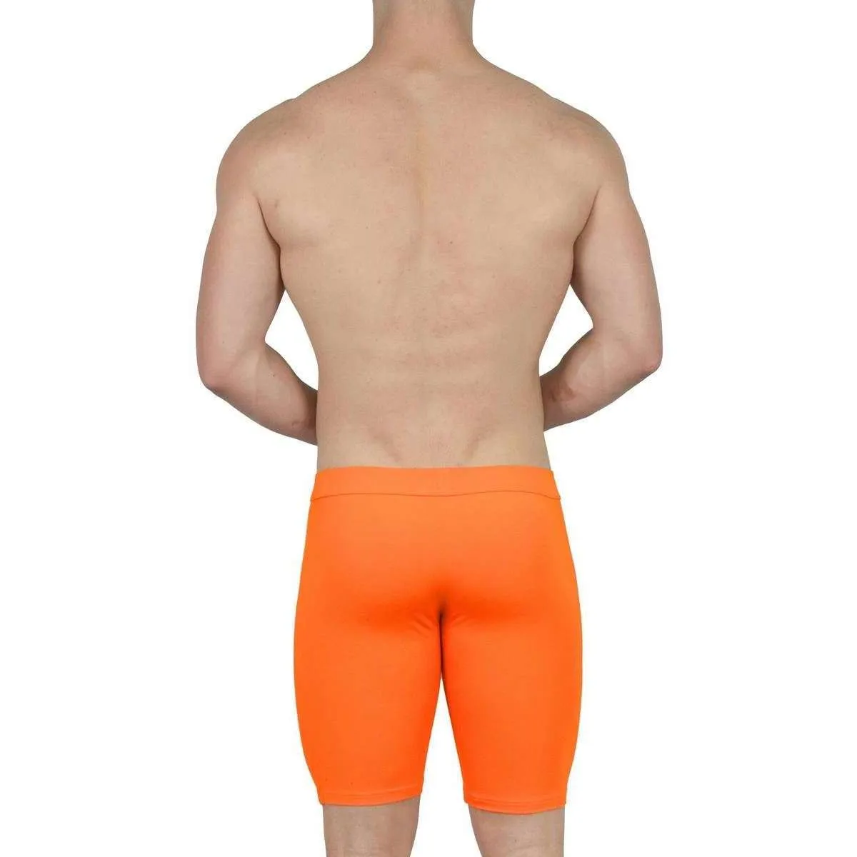 Obviously EliteMan Boxer Brief 9inch Leg - Orange