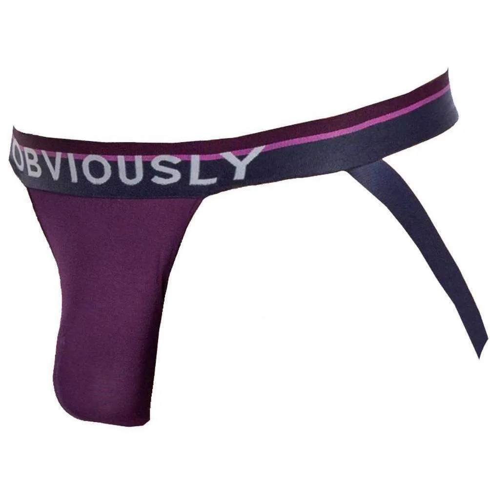 Obviously PrimeMan AnatoMAX Jockstrap - Purple