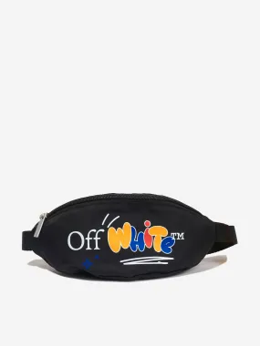 Off-White Kids Funny Belt Bag in Black (27cm)