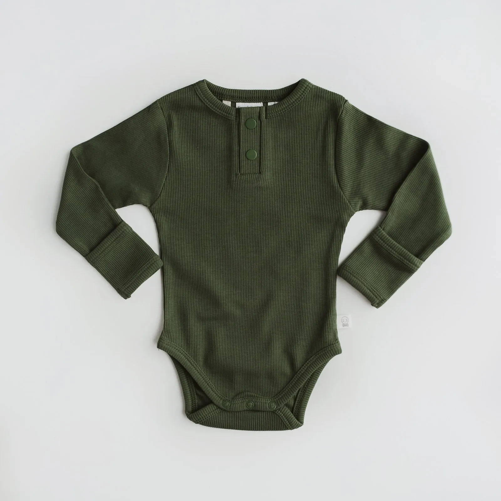 Olive Long Sleeve Bodysuit