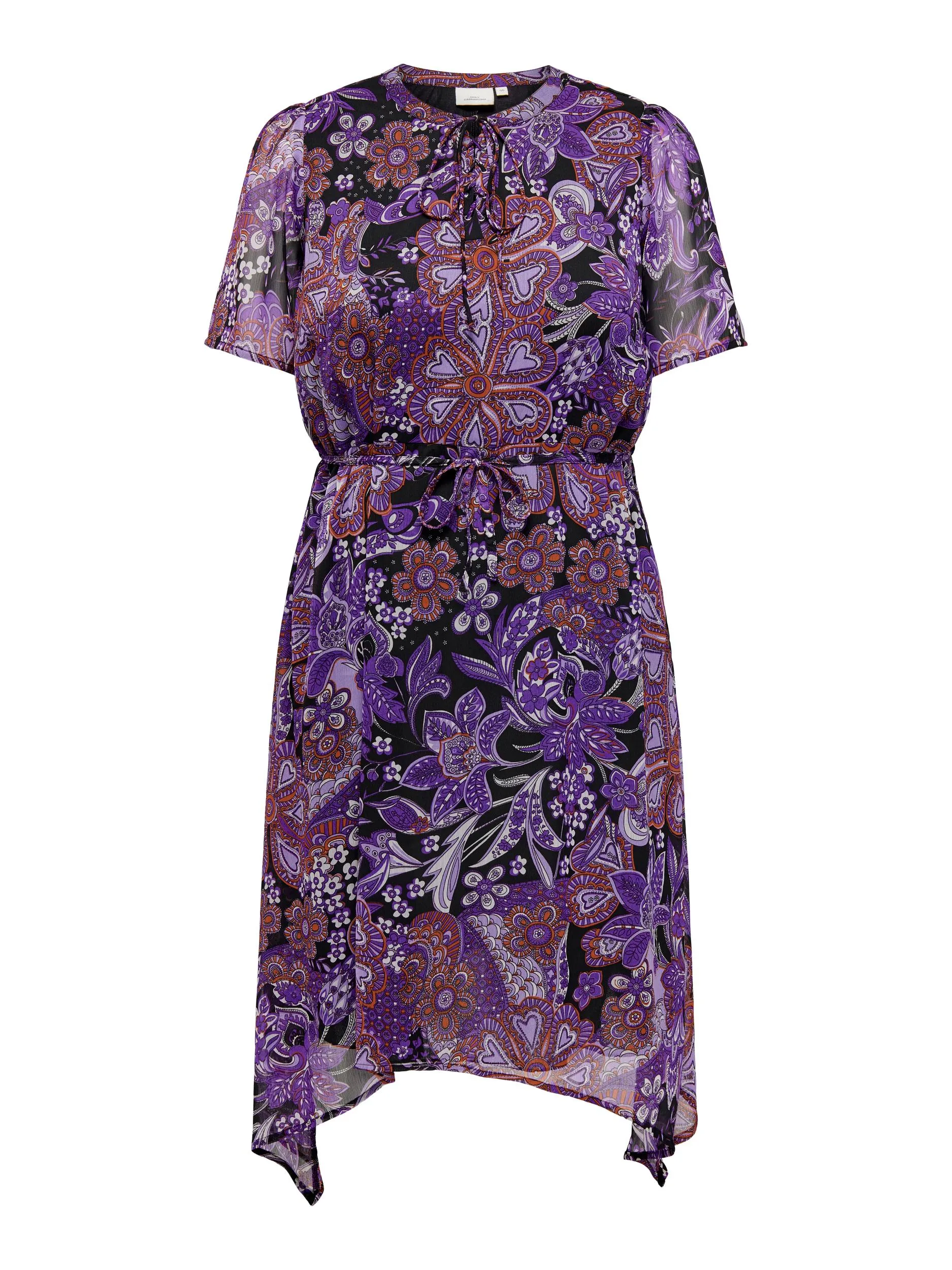 Only Carmakoma Lavender Paisley Dress